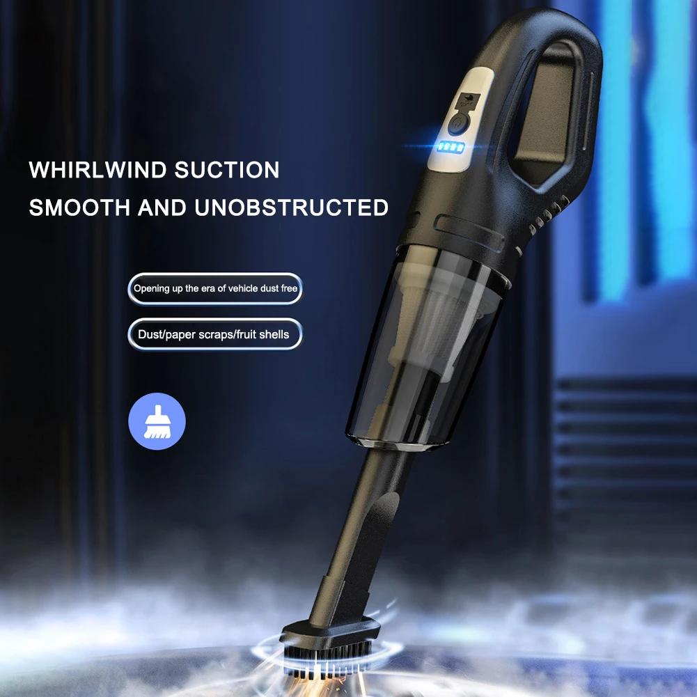 12W Car Cordless Vacuum Cleaner Wet Dry Vacuum Cleaner Powerful Suction Mini Vacuum Cleaner USB Rechargeable for Vehicle/Home чёрный
12W Car Cordless Vacuum Cleaner Wet Dry Vacuum Cleaner Powerful Suction Mini Vacuum Cleaner USB Rechargeable for Vehicle/Home чёрный