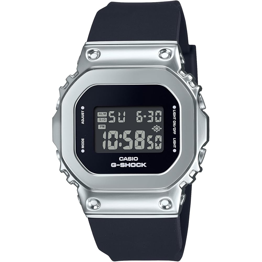 Casio G-Shock GM-S5600U-1JF Женские часы среднего размера с металлическим покрытием Серебристые
Casio G-Shock GM-S5600U-1JF Женские часы среднего размера с металлическим покрытием Серебристые