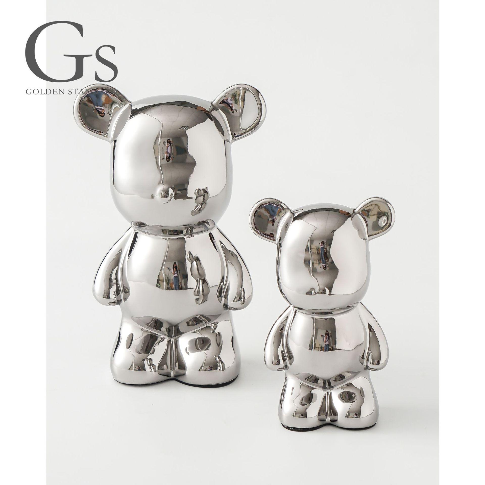 Trendy Ceramic Bear Ornaments for Home Decor - Perfect for Entryway, Porch, or TV Cabinet
Trendy Ceramic Bear Ornaments for Home Decor - Perfect for Entryway, Porch, or TV Cabinet