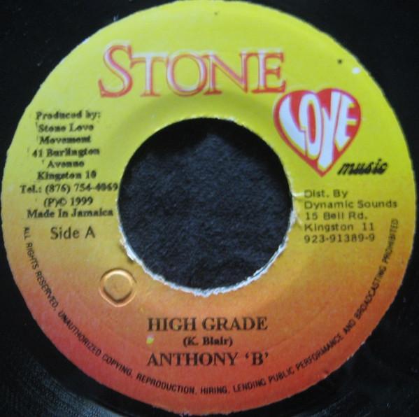 7inch Record ANTHONY B - High Grade NONE Stone Love Musi 1999 Jamaica Reggae, Ska & Dub Used
7inch Record ANTHONY B - High Grade NONE Stone Love Musi 1999 Jamaica Reggae, Ska & Dub Used