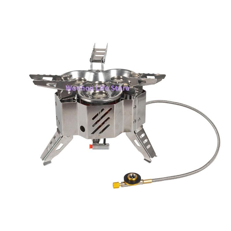 High Flame Camping Gas Stove Portable EN417 Butane Burner Compact Outdoor Cooking Stove Backpacking High Heat Stove
High Flame Camping Gas Stove Portable EN417 Butane Burner Compact Outdoor Cooking Stove Backpacking High Heat Stove