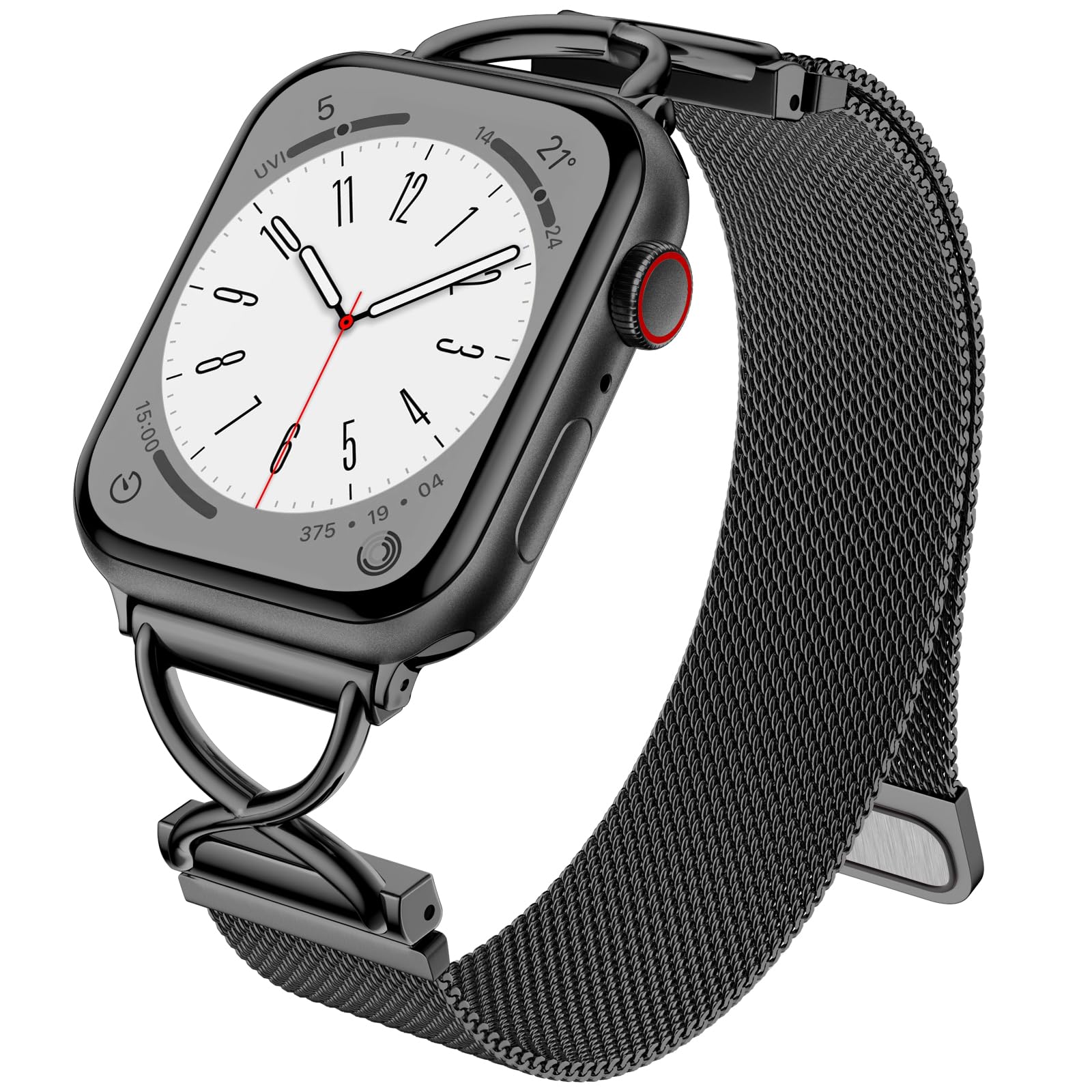 Size L Watch Band For Apple Watch Series 10 9 8 7 SE 6 5 4 3 2 1 42mm 41mm 40mm 38mm Metal Strap Wrist Band Gradient Starlight
Size L Watch Band For Apple Watch Series 10 9 8 7 SE 6 5 4 3 2 1 42mm 41mm 40mm 38mm Metal Strap Wrist Band Gradient Starlight