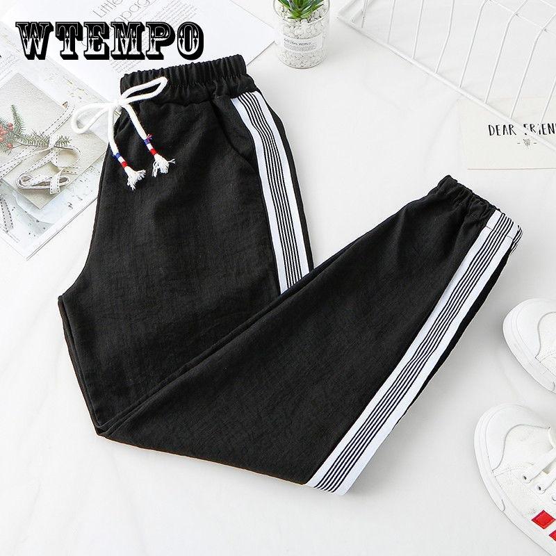 WTEMPO Случайные полоса Активные брюки женщины упругие Waist Joggers Спорт Длинные sweatpants Loose Случайные багги брюки S розовый
WTEMPO Случайные полоса Активные брюки женщины упругие Waist Joggers Спорт Длинные sweatpants Loose Случайные багги брюки S розовый