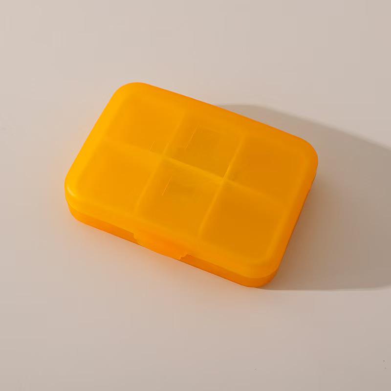Compact 6-Grid Travel Pill Box - Sealed Rectangular Case with Small Ornament Design 9.2x6.5x2.2cm жёлтый
Compact 6-Grid Travel Pill Box - Sealed Rectangular Case with Small Ornament Design 9.2x6.5x2.2cm жёлтый