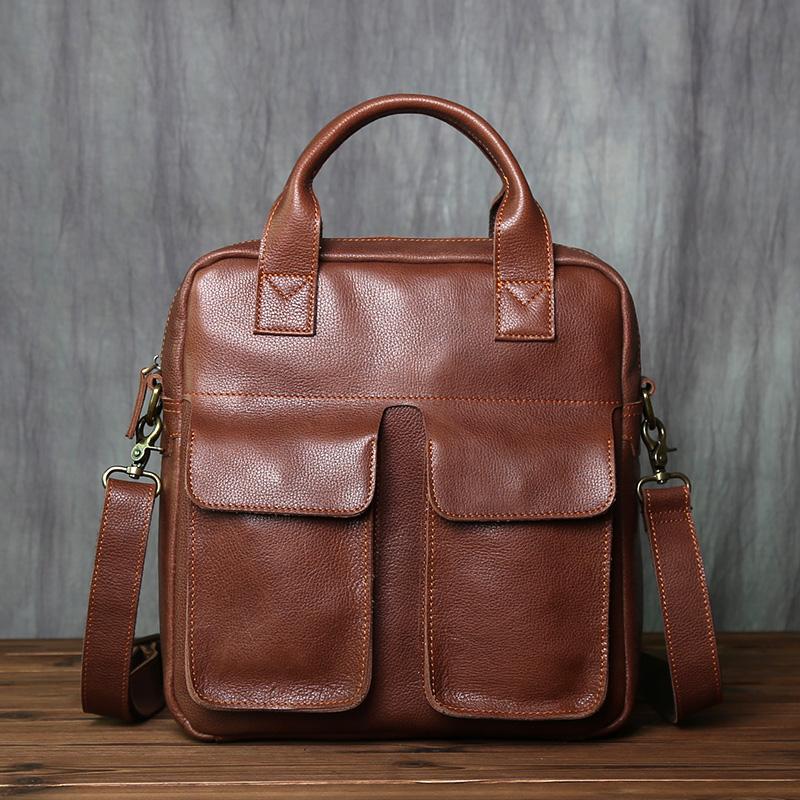 NZPJ New Retro Leather Men s Handbag Top Layer Cowhide Vertical Single Shoulder Messenger Bag Postman Briefcase Computer Bag коричневый
NZPJ New Retro Leather Men s Handbag Top Layer Cowhide Vertical Single Shoulder Messenger Bag Postman Briefcase Computer Bag коричневый