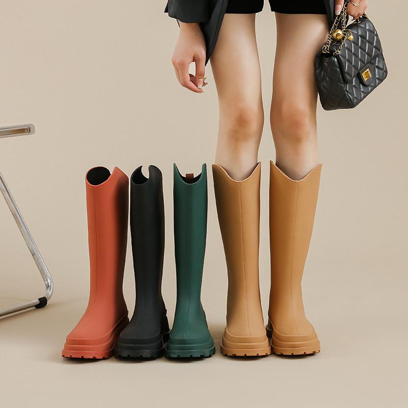 New rain shoes women s fashion tall tube waterproof non-slip velvet warm outdoor versatile work shoes 41 помаранчево-червоний
New rain shoes women s fashion tall tube waterproof non-slip velvet warm outdoor versatile work shoes 41 помаранчево-червоний