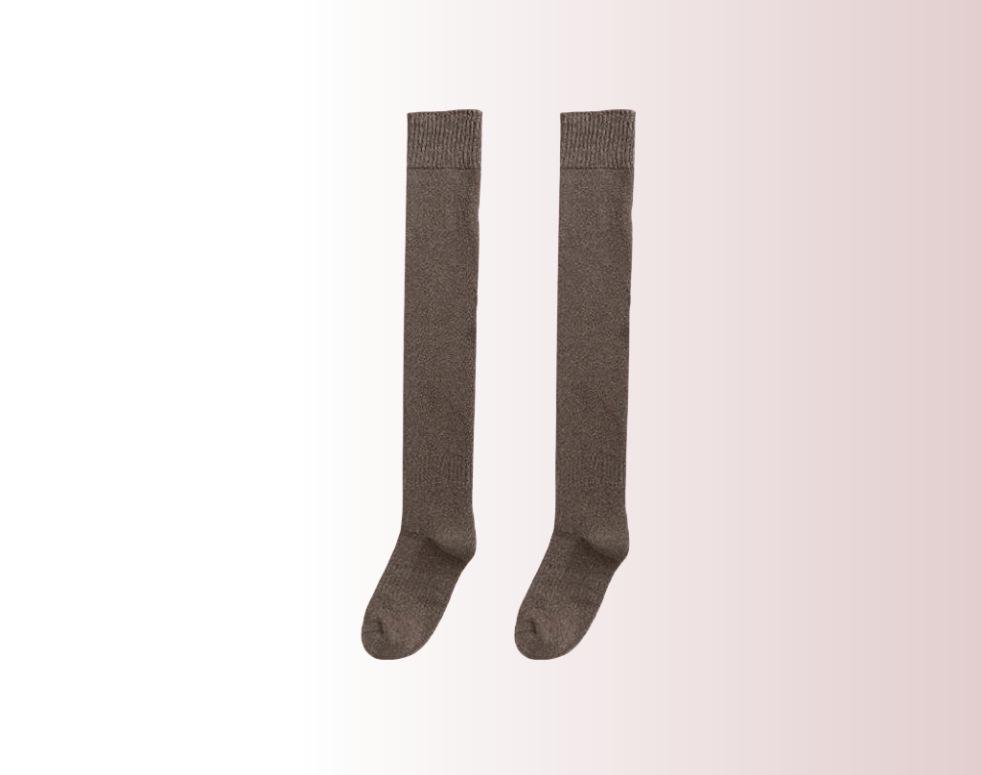 Женские толстые бархатные теплые махровые носки выше колена - нескользящие, высокие, длиной до колена, для осени и зимы One Size Bare Socks
Женские толстые бархатные теплые махровые носки выше колена - нескользящие, высокие, длиной до колена, для осени и зимы One Size Bare Socks