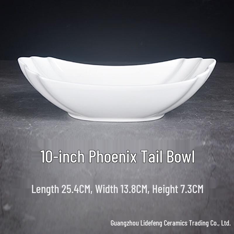 ZISIZ White Ceramic Serving Bowl Set
ZISIZ White Ceramic Serving Bowl Set