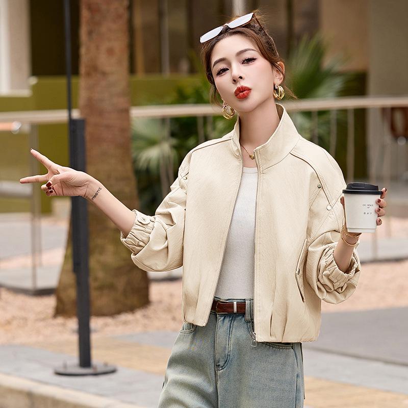 Women s Fashionable PU Leather Stand Collar Jacket, Spring 2025 Collection, Short Style Outerwear XL (125-145 jin)
Women s Fashionable PU Leather Stand Collar Jacket, Spring 2025 Collection, Short Style Outerwear XL (125-145 jin)