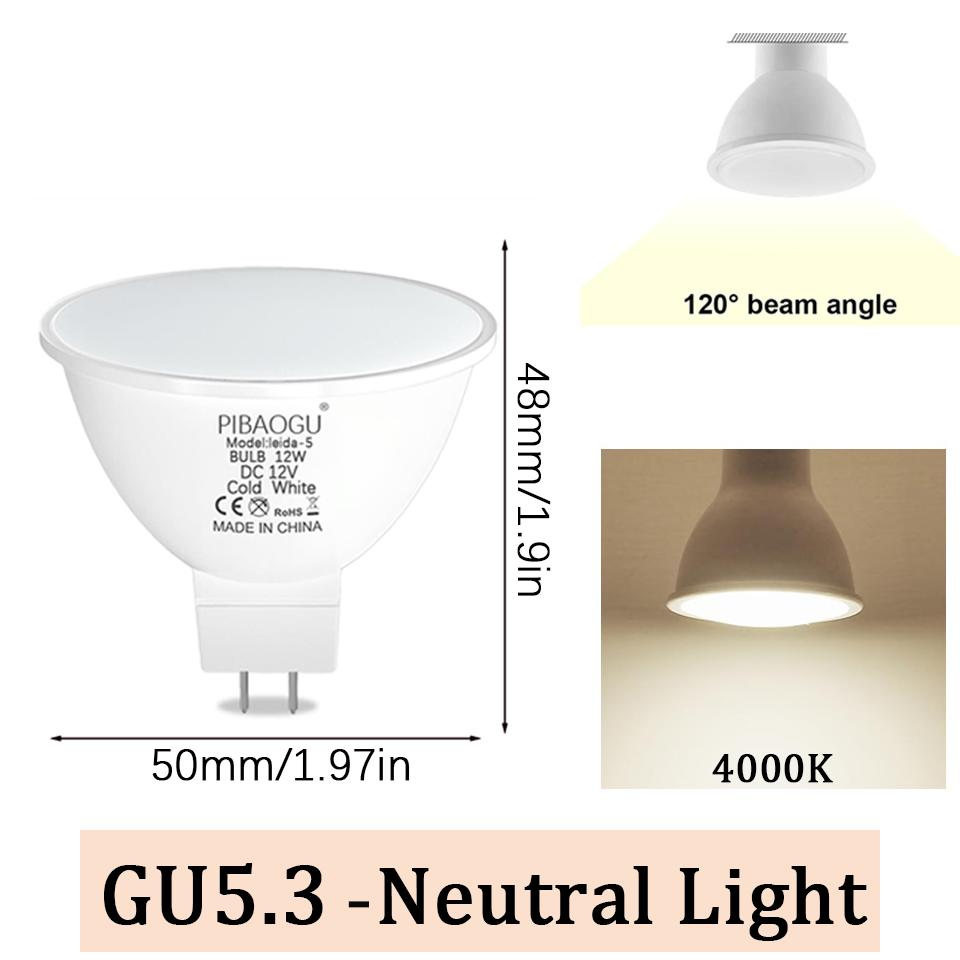 4PCS LED Lights MR16 Light Bulbs GU5.3 Led Spotlight DC12V Bombillas Spot Light Replace The 50W Halogen Lamp For Home Decoration DC12V&3W&4pcs
4PCS LED Lights MR16 Light Bulbs GU5.3 Led Spotlight DC12V Bombillas Spot Light Replace The 50W Halogen Lamp For Home Decoration DC12V&3W&4pcs
