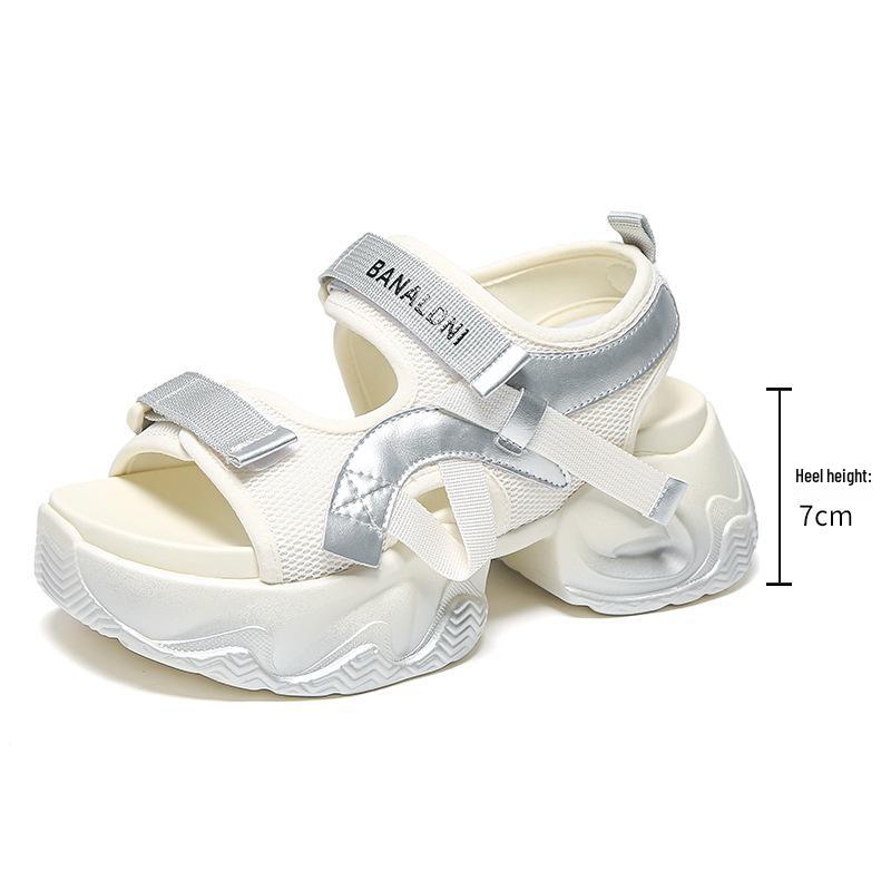 Женские 2025 Римские сандалии на толстой подошве с волшебной липучкой - Мягкая подошва для летних видов спорта на открытом воздухе 39 серебряный
Женские 2025 Римские сандалии на толстой подошве с волшебной липучкой - Мягкая подошва для летних видов спорта на открытом воздухе 39 серебряный
