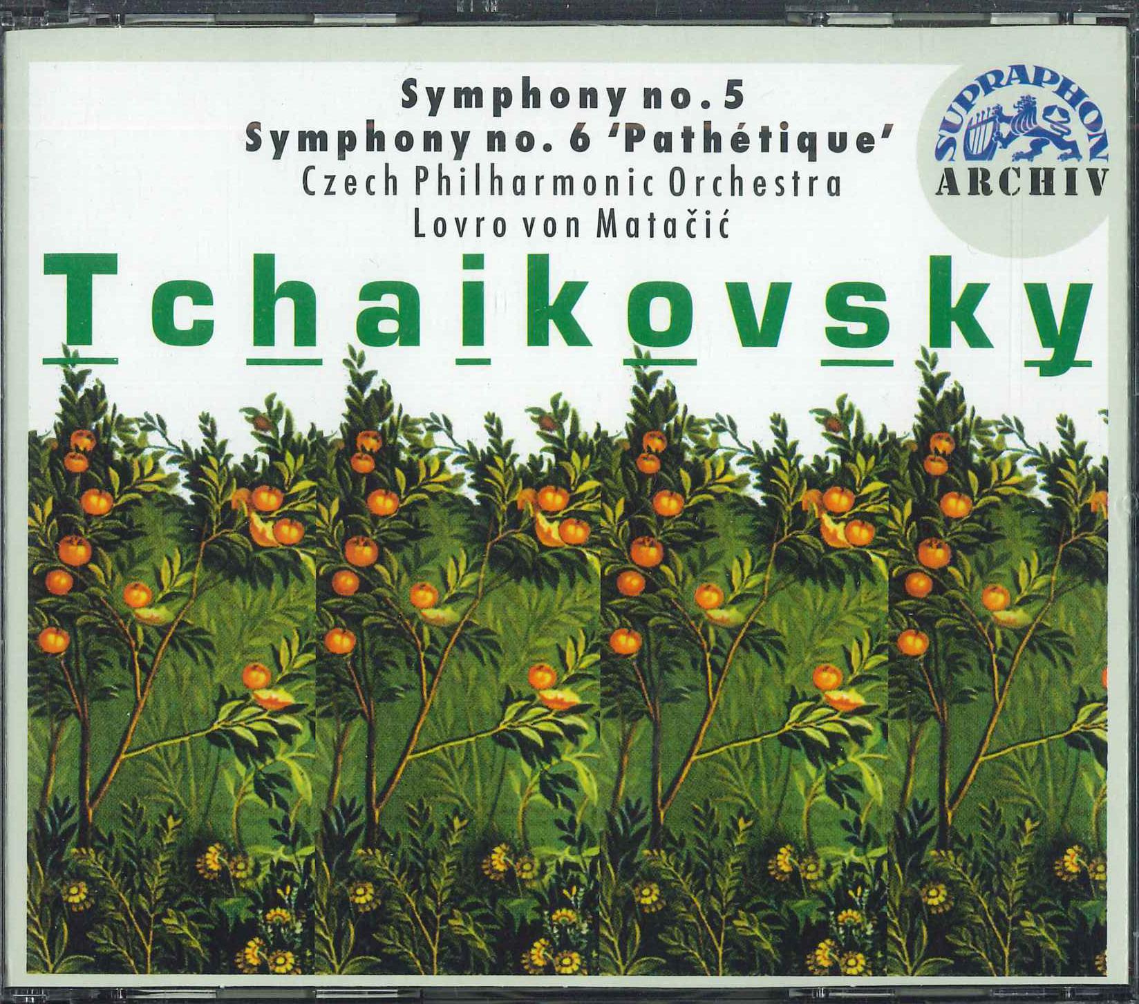 CD MATACIC CZECH PHILHARMONIC ORCHES Tchaikovsky Symphony No. 5 Sympho SU35442012 SUPRAPHON 2001 Europe Classical Used
CD MATACIC CZECH PHILHARMONIC ORCHES Tchaikovsky Symphony No. 5 Sympho SU35442012 SUPRAPHON 2001 Europe Classical Used