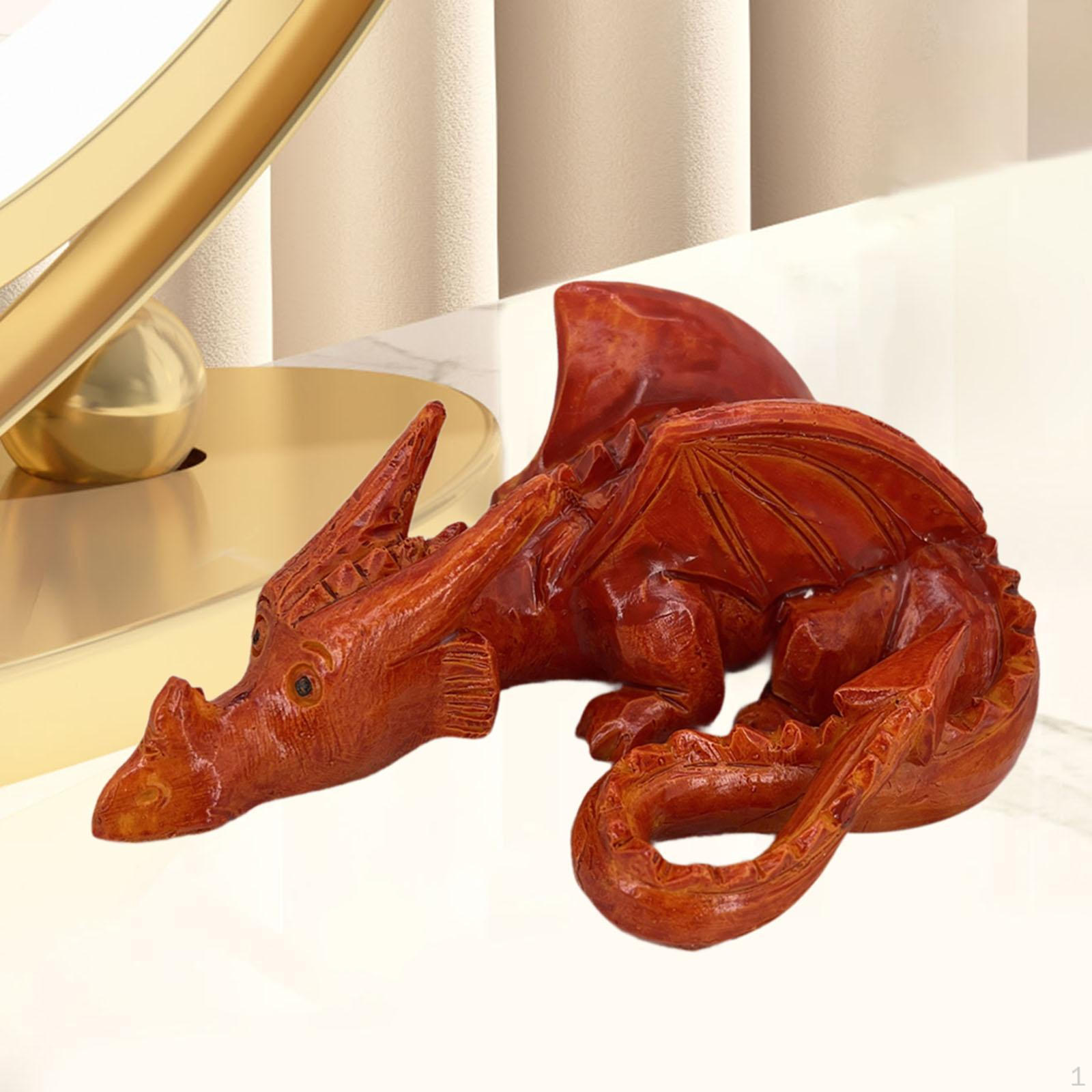 Dragon Figurine Resin Sculpture for Desk Display Cabinet Shelf 8.5cmx12.5cmx5cm
Dragon Figurine Resin Sculpture for Desk Display Cabinet Shelf 8.5cmx12.5cmx5cm