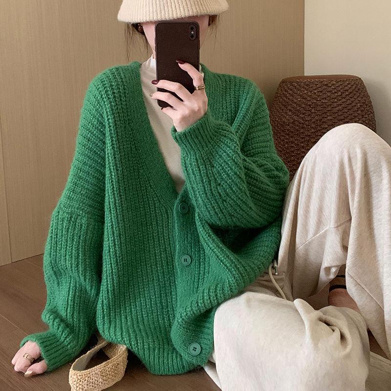 Вязаный кардиган из толстой пряжи, офисный, свободного ленивого стиля, повседневный свитер-пальто, элегантный фиолетовый с V-образным вырезом, шаль, верхняя одежда 2XL
Вязаный кардиган из толстой пряжи, офисный, свободного ленивого стиля, повседневный свитер-пальто, элегантный фиолетовый с V-образным вырезом, шаль, верхняя одежда 2XL