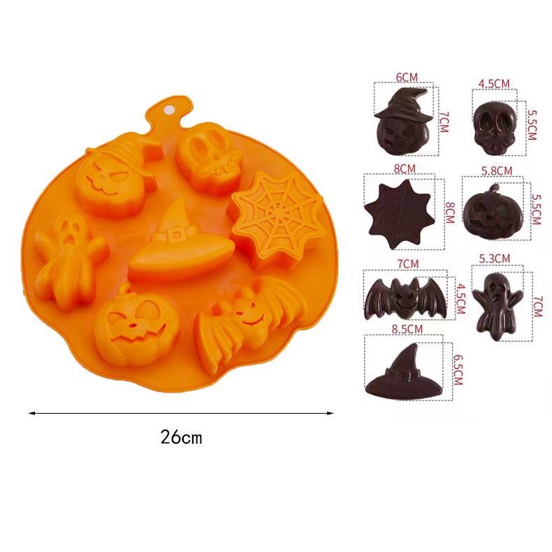 Halloween Silicone Molds: Ghost, Skull, Pumpkin & Bat Shapes for Chocolate & Cake Decorations
Halloween Silicone Molds: Ghost, Skull, Pumpkin & Bat Shapes for Chocolate & Cake Decorations