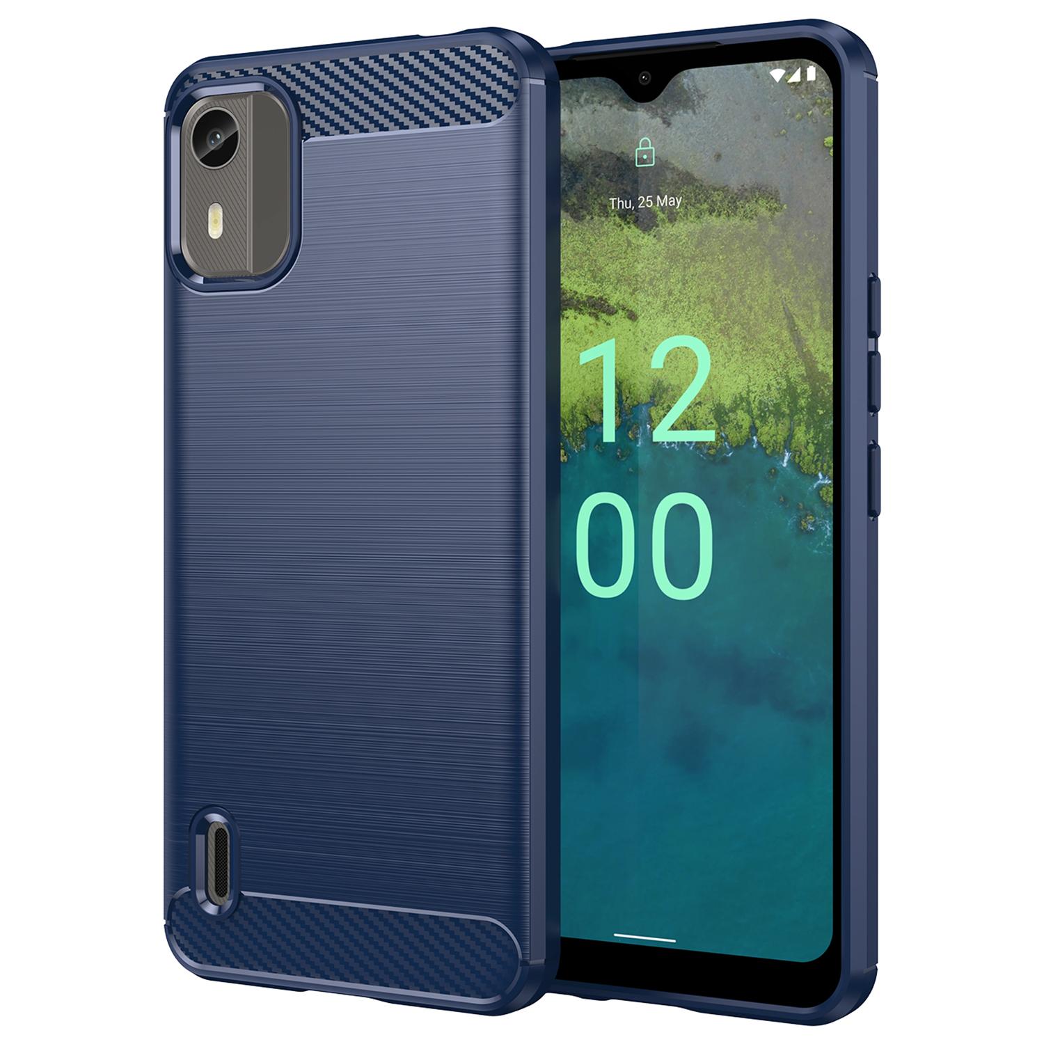 Carbon Fiber Texture Phone Cover for Nokia C12 4G/C12 Pro/C12 Plus Phone Case Phone TPU Brushed Shell Blue
Carbon Fiber Texture Phone Cover for Nokia C12 4G/C12 Pro/C12 Plus Phone Case Phone TPU Brushed Shell Blue