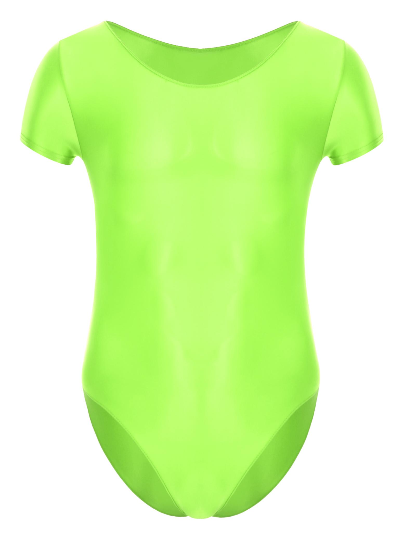 Чоловічий однотонний еластичний комбінезон з короткими рукавами та круглим вирізом, глянцева олійна нижня сорочка XL фарби люмінесцентні зелений колір
Чоловічий однотонний еластичний комбінезон з короткими рукавами та круглим вирізом, глянцева олійна нижня сорочка XL фарби люмінесцентні зелений колір