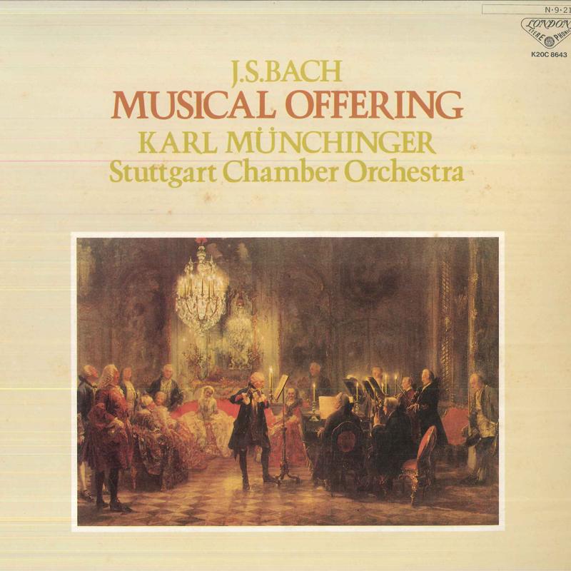 LP Record KARL MUNCHINGER, STUTTGART CHAMBER - Bach: A musical offering K20C8643 LONDON 1984 Japan Obi Classical Used
LP Record KARL MUNCHINGER, STUTTGART CHAMBER - Bach: A musical offering K20C8643 LONDON 1984 Japan Obi Classical Used