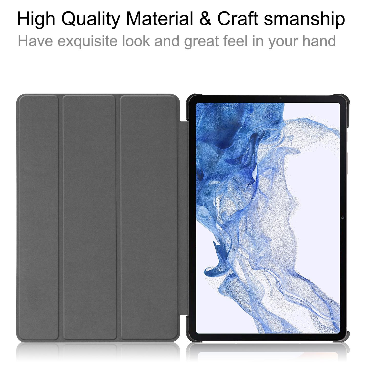 For Samsung Galaxy Tab S10 FE/S9 FE/S9 Tri-Fold Stand Folio Case PU Leather Auto Wake/Sleep Tablet Cover Red
For Samsung Galaxy Tab S10 FE/S9 FE/S9 Tri-Fold Stand Folio Case PU Leather Auto Wake/Sleep Tablet Cover Red