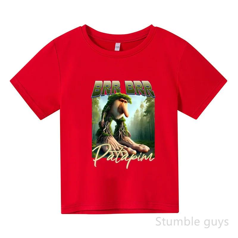 Summer Casual Kids Italian Brainrot Tung Tung Tung Sahur Clothes Short Sleeve Boys Girls T-Shirt 150
Summer Casual Kids Italian Brainrot Tung Tung Tung Sahur Clothes Short Sleeve Boys Girls T-Shirt 150