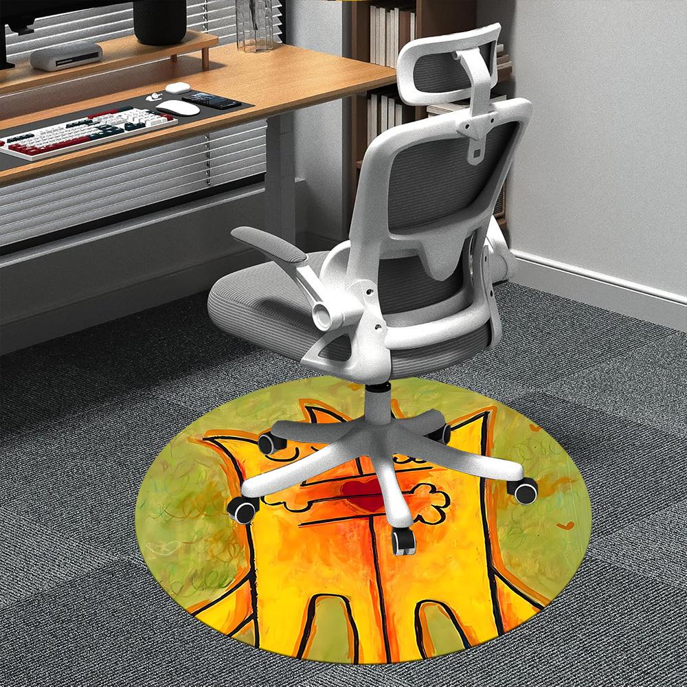 1PC Cats Heart Office Round Area Rug, Indoor Mat Suitable ForOffice, Under Office Chairs Bedroom Living Room Home Decor, Room Deco f129 80cm by 80cm
1PC Cats Heart Office Round Area Rug, Indoor Mat Suitable ForOffice, Under Office Chairs Bedroom Living Room Home Decor, Room Deco f129 80cm by 80cm
