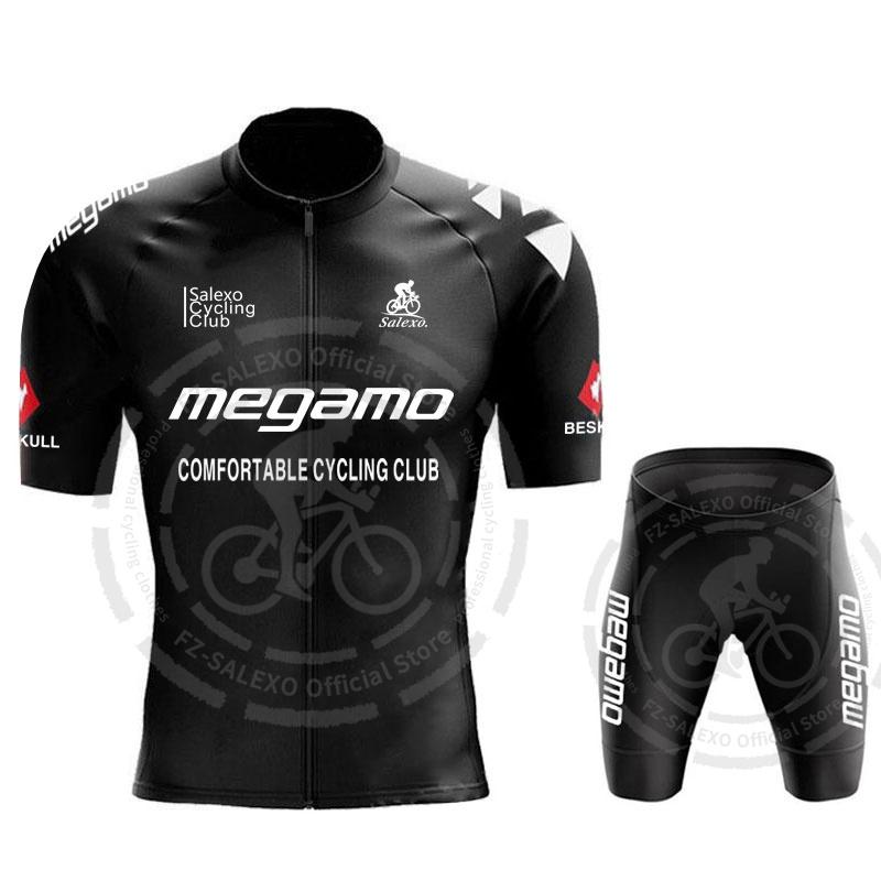 Summer 2025 Megamo Team Men s Short Sleeves Cycling Jersey Set MTB Uniform Mountian Bicycle Clothes Wear Ropa Ciclismo Hombre M
Summer 2025 Megamo Team Men s Short Sleeves Cycling Jersey Set MTB Uniform Mountian Bicycle Clothes Wear Ropa Ciclismo Hombre M
