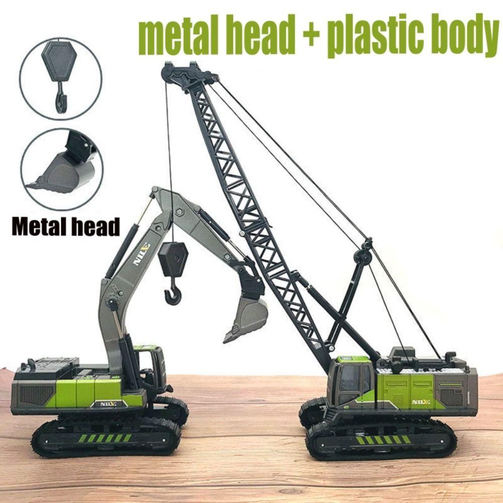 Simulation Crane Truck Toys Bulldozer Forklift Vehicle Excavator Engineering Car Model Boys Toy Heavy Crane
Simulation Crane Truck Toys Bulldozer Forklift Vehicle Excavator Engineering Car Model Boys Toy Heavy Crane
