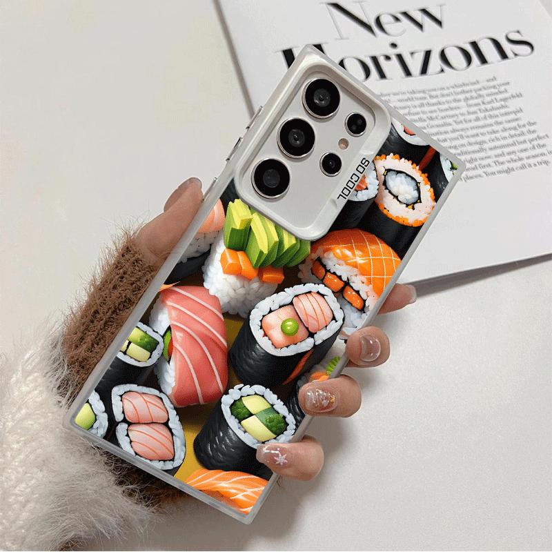 Delicious Sushi Bento Soft Phone Case for Samsung Galaxy S24 S25 FE S26 Edge S23 Ultra S22 Plus S21 + Shockproof Cover Back Shel Samsung S25
Delicious Sushi Bento Soft Phone Case for Samsung Galaxy S24 S25 FE S26 Edge S23 Ultra S22 Plus S21 + Shockproof Cover Back Shel Samsung S25