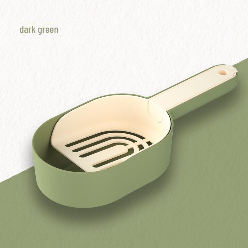 Съемный двухцветный совок для кошачьего туалета двойного назначения - портативный и многофункциональный инструмент для уборки отходов домашних животных 1 piece
Съемный двухцветный совок для кошачьего туалета двойного назначения - портативный и многофункциональный инструмент для уборки отходов домашних животных 1 piece