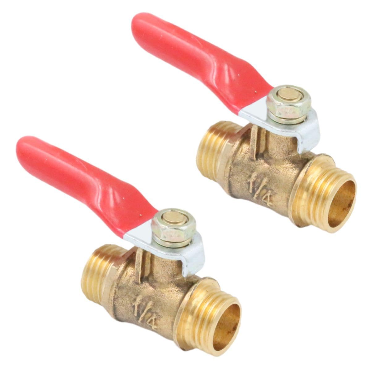 winova Air Valve, Ball Valve, Set of 2, 1/4 Inch Female to Male, Brass,
winova Air Valve, Ball Valve, Set of 2, 1/4 Inch Female to Male, Brass,