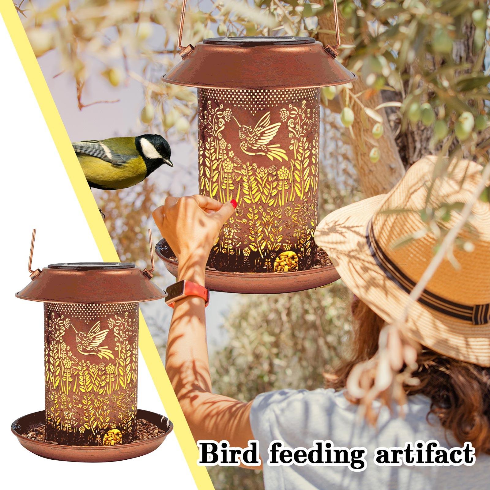 Bird Feeder Outdoor Garden Balcony Bird Feeder Villa Courtyard Hanging Bird Feeder One Size
Bird Feeder Outdoor Garden Balcony Bird Feeder Villa Courtyard Hanging Bird Feeder One Size