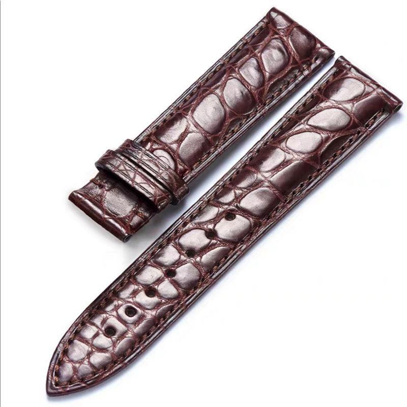 Single-Sided Alligator Leather Round Leather Watch With Round Butterfly Buckle Soft Casual Business Unisex Strap 24*22mm
Single-Sided Alligator Leather Round Leather Watch With Round Butterfly Buckle Soft Casual Business Unisex Strap 24*22mm