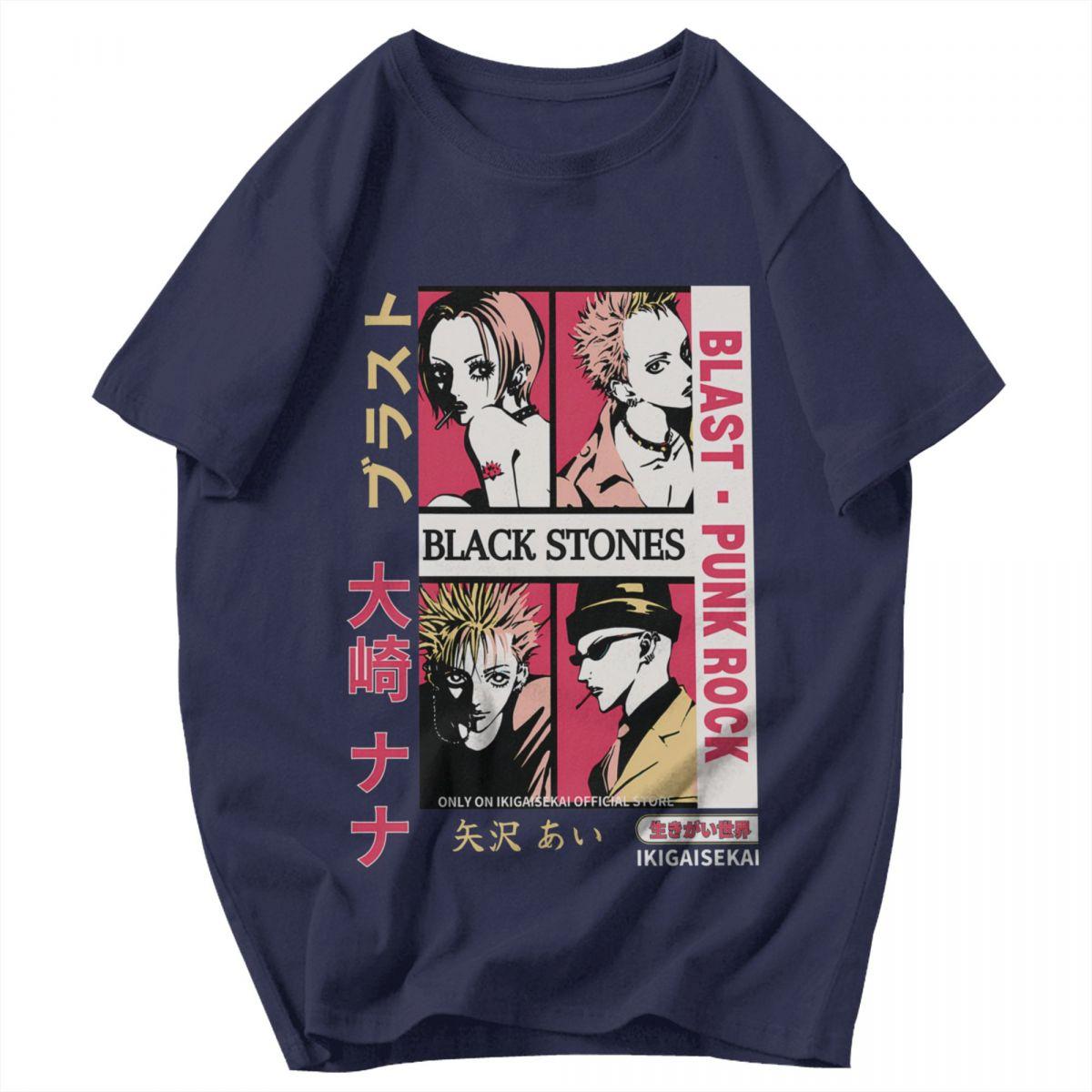 Men T Shirt Japanese Anime Black Stones Nana Osaki Retro Gifts Y2K Graphic Anime Unisex Tops T Shirts 4XL
Men T Shirt Japanese Anime Black Stones Nana Osaki Retro Gifts Y2K Graphic Anime Unisex Tops T Shirts 4XL