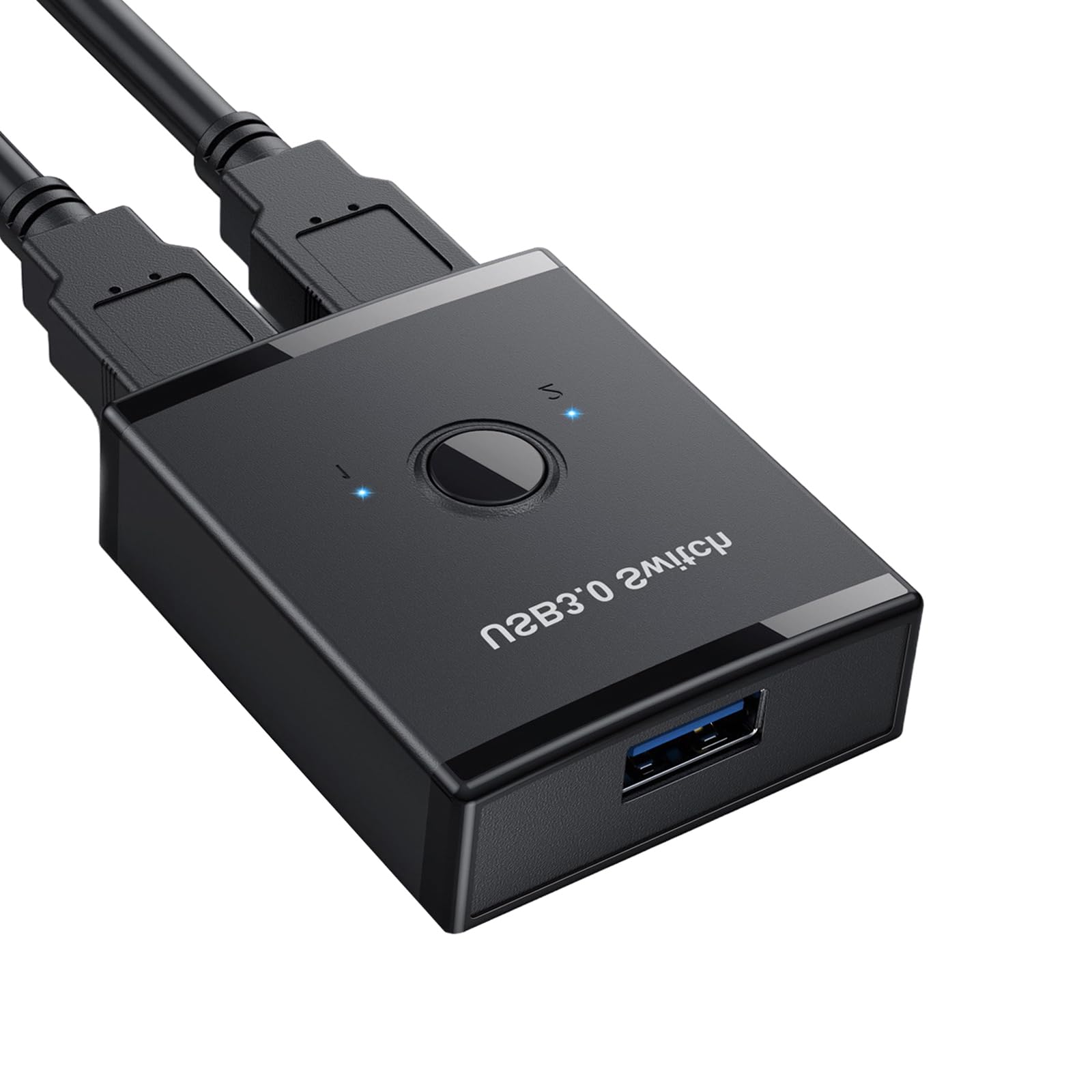 Samcos Switcher USB Switcher Manual Switcher for 2 PCs 5Gbps High Speed Transfer Keyboard Mouse Printer Selector Switcher USB3.0 (USB)
Samcos Switcher USB Switcher Manual Switcher for 2 PCs 5Gbps High Speed Transfer Keyboard Mouse Printer Selector Switcher USB3.0 (USB)