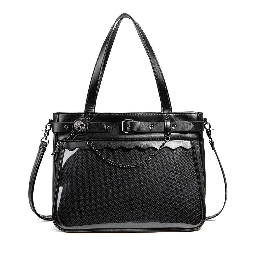 Dark Pain Bag Locomotive Punk Style One Shoulder Crossbody Handbag Chain Skull Head Decoration Niche
Dark Pain Bag Locomotive Punk Style One Shoulder Crossbody Handbag Chain Skull Head Decoration Niche