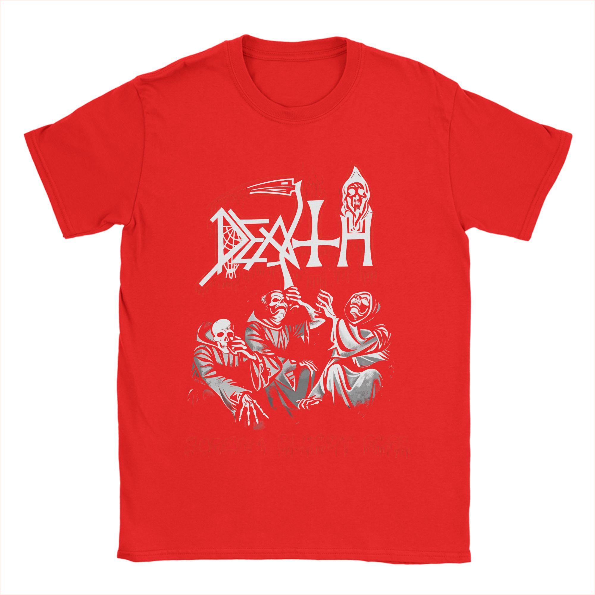 Death Metal Band TShirts Men Funny Pure Cotton Tees Round Collar Short Sleeve T Shirt Plus Size Clothing S
Death Metal Band TShirts Men Funny Pure Cotton Tees Round Collar Short Sleeve T Shirt Plus Size Clothing S