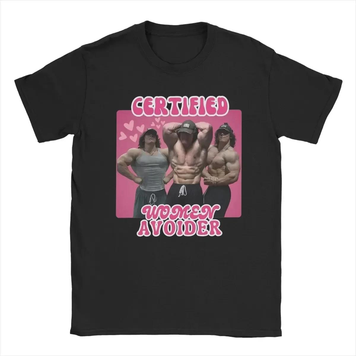 Certified Women Avoider Sam Sulek T Shirts Men Vintage T-ShirtsO Neck Funny Meme Tee Shirt 4XL
Certified Women Avoider Sam Sulek T Shirts Men Vintage T-ShirtsO Neck Funny Meme Tee Shirt 4XL