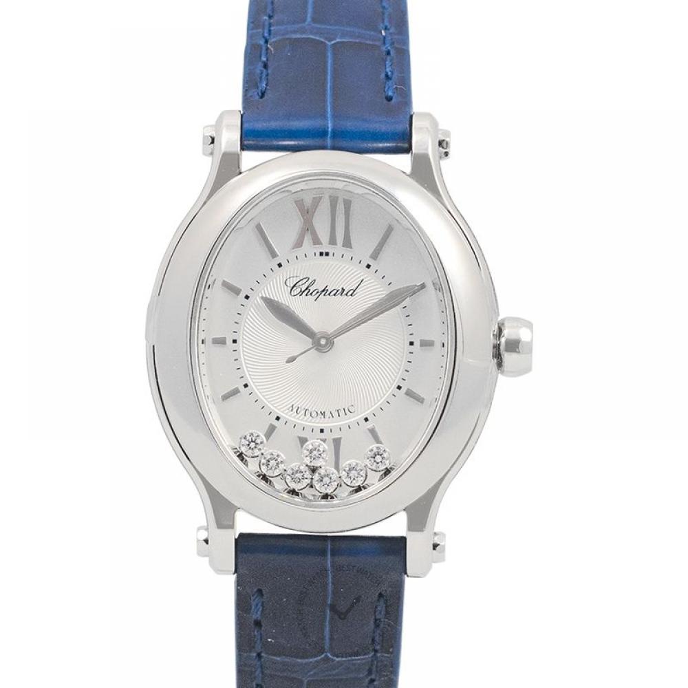 Chopard Collectionname Автоматические женские часы из нержавеющей стали с серебристым циферблатом
Chopard Collectionname Автоматические женские часы из нержавеющей стали с серебристым циферблатом