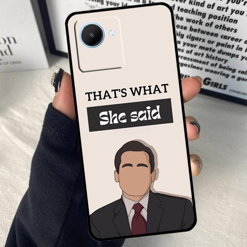 The Office Dunder Mifflin For Realme C55 C75 C67 C63 C51 C61 C53 C35 C65 C71 11 12 13 14 Pro Plus GT6 GT7 15 Pro Case Realme 14 Pro Plus
The Office Dunder Mifflin For Realme C55 C75 C67 C63 C51 C61 C53 C35 C65 C71 11 12 13 14 Pro Plus GT6 GT7 15 Pro Case Realme 14 Pro Plus