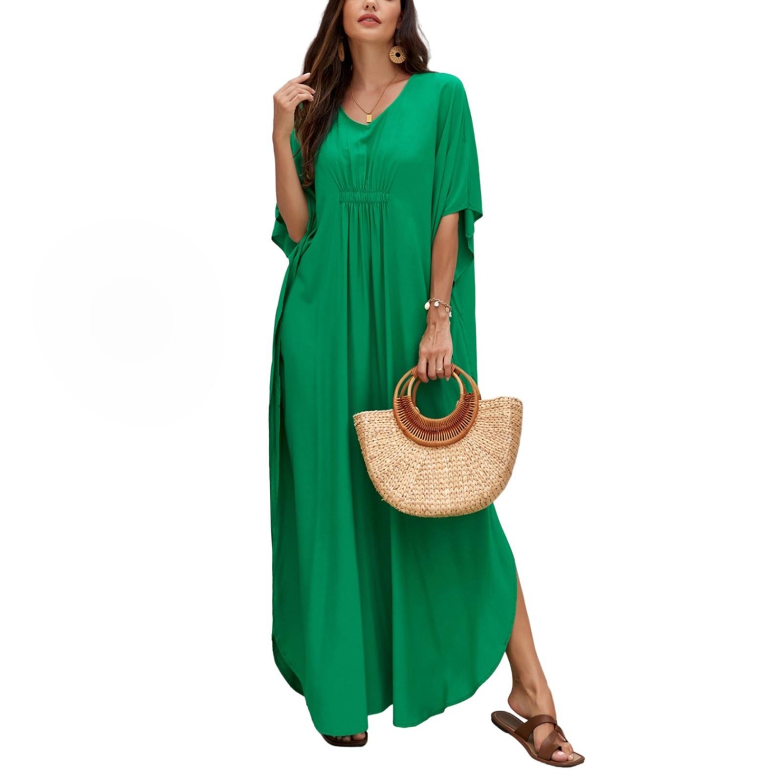 Пляжна сорочка з барвистим квітковим принтом у бікіні для відпустки One Size зелений
Пляжна сорочка з барвистим квітковим принтом у бікіні для відпустки One Size зелений