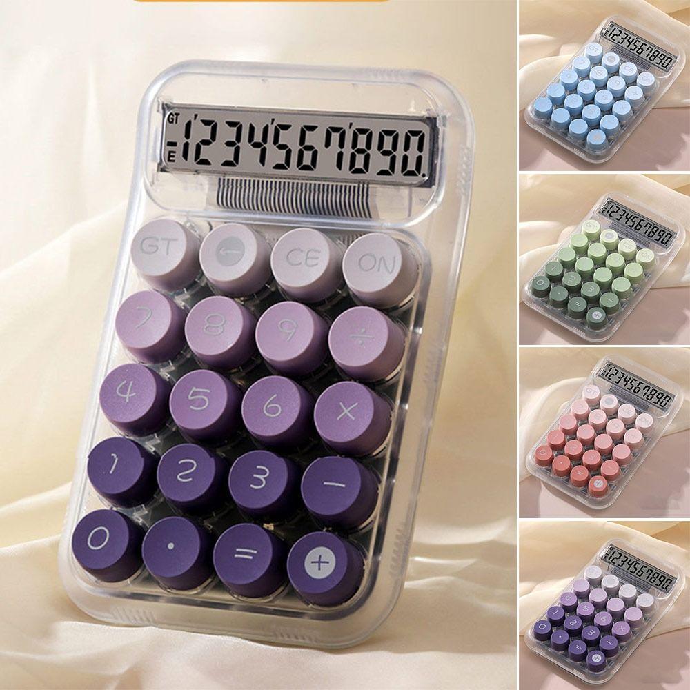 Mechanical Keyboard Typewriter Calculator Silent Electronic Calculator For Home Office рожевий
Mechanical Keyboard Typewriter Calculator Silent Electronic Calculator For Home Office рожевий