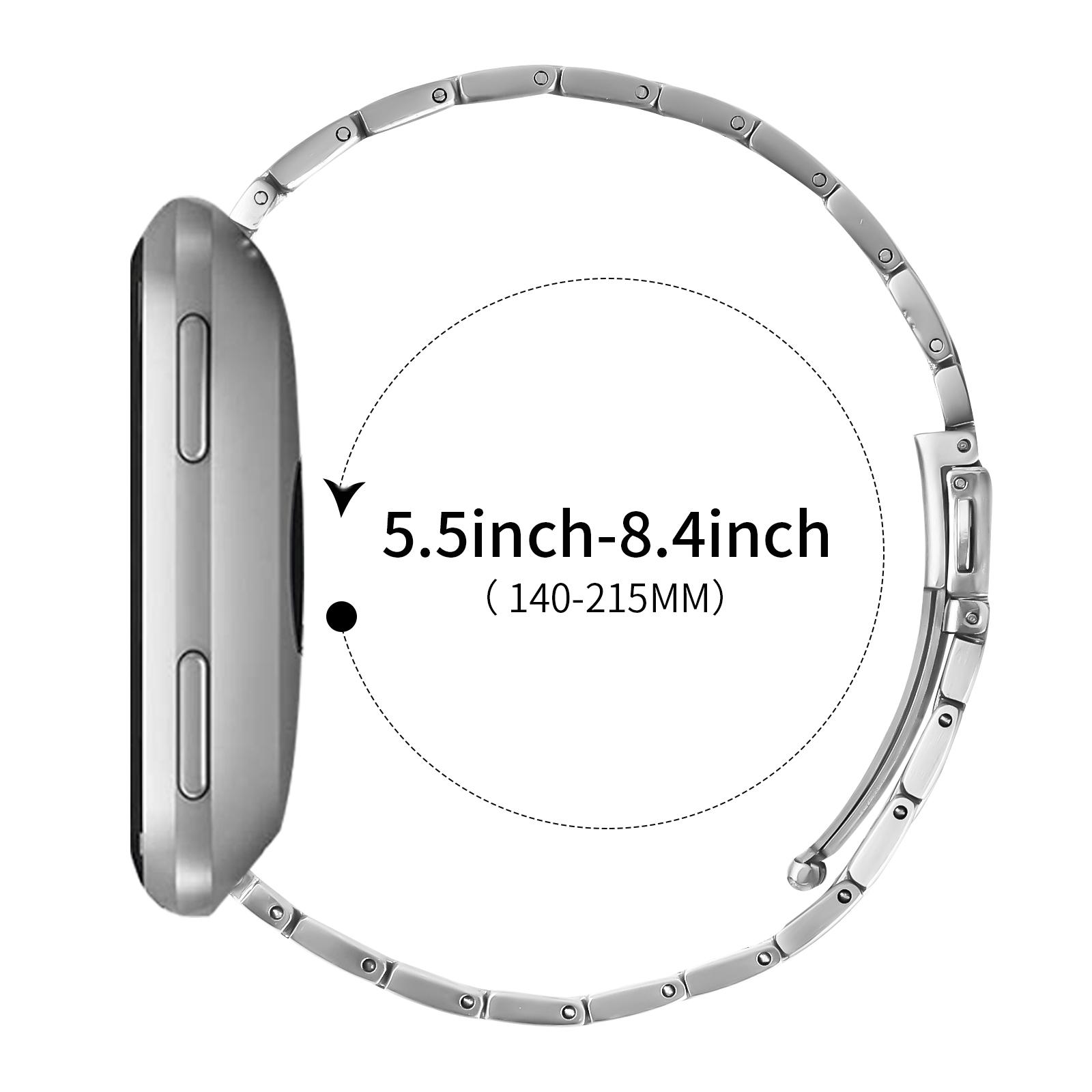 For Garmin Forerunner 265 Watch Band Silver Stainless Steel Metal Watch Strap As shown A
For Garmin Forerunner 265 Watch Band Silver Stainless Steel Metal Watch Strap As shown A
