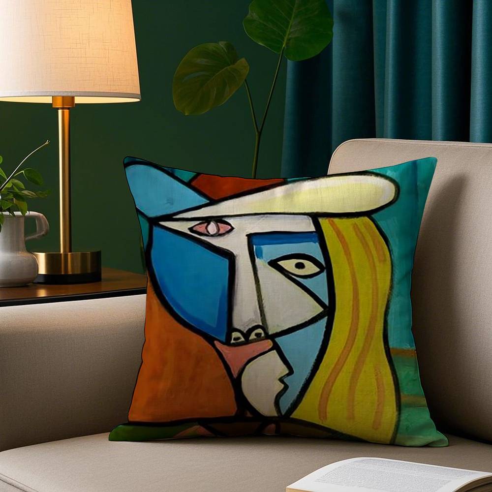 Пікассо Абстрактне Мистецтво Картина Наволочка Плюшева Тканина М яка Наволочка Двосторонній Друк Подушка для Дивана Плед 20x20Inch
Пікассо Абстрактне Мистецтво Картина Наволочка Плюшева Тканина М яка Наволочка Двосторонній Друк Подушка для Дивана Плед 20x20Inch