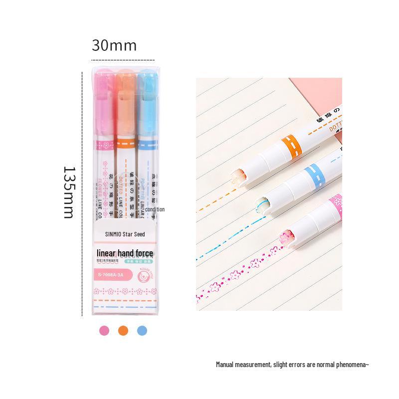 Xingmiao Colorful Ins Style Quick-Drying Heart Curve Pen - Girly Fluorescent Marker for Journaling and Student Use
Xingmiao Colorful Ins Style Quick-Drying Heart Curve Pen - Girly Fluorescent Marker for Journaling and Student Use