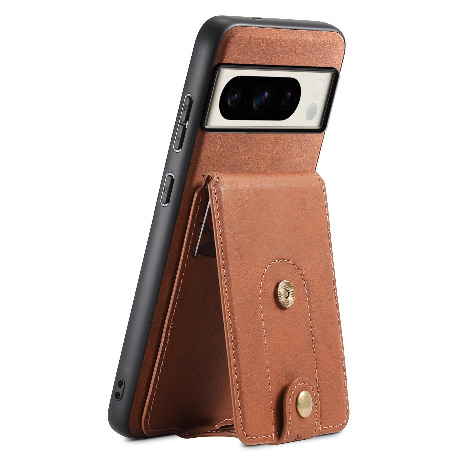 DENIOR D14 For Google Pixel 8 Pro Magnetic Case Card Bag Hybrid PC+TPU Phone Cover Brown
DENIOR D14 For Google Pixel 8 Pro Magnetic Case Card Bag Hybrid PC+TPU Phone Cover Brown