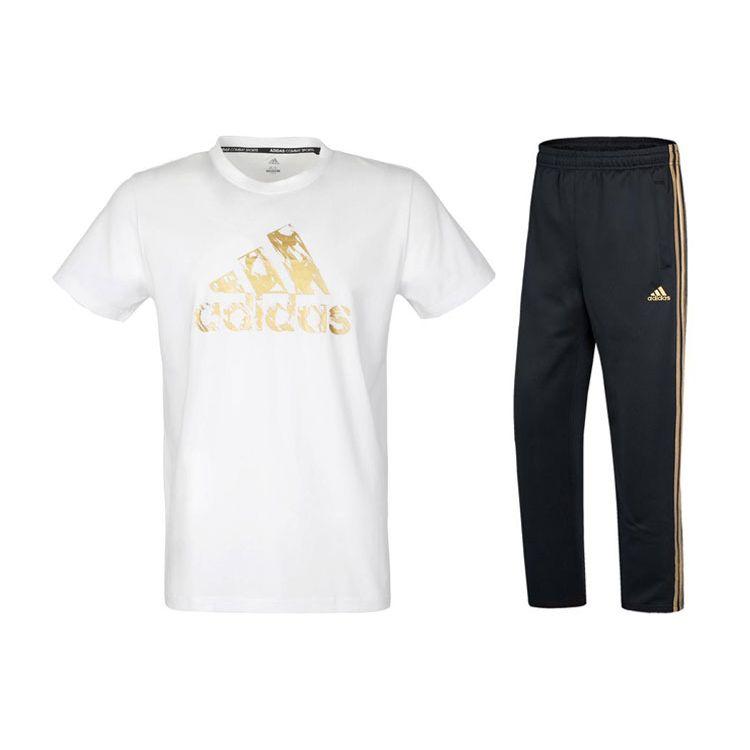 Adidas Футболка с коротким рукавом и принтом логотипа, полоски по бокам, прямые брюки, повседневный спортивный комплект для мужчин ADITSG2P-WG+TR30P-BG XL
Adidas Футболка с коротким рукавом и принтом логотипа, полоски по бокам, прямые брюки, повседневный спортивный комплект для мужчин ADITSG2P-WG+TR30P-BG XL