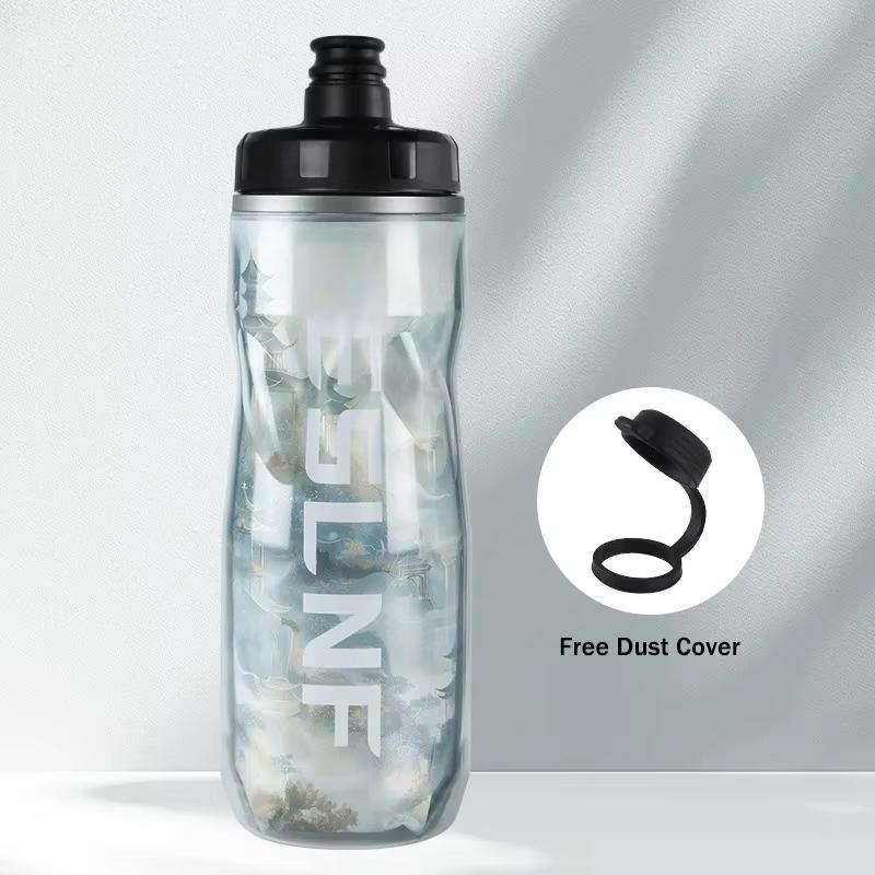 610ML Cycling Keep Cold Water Bottle MTB Road bike Portable Cup Lightweight Outdoor Cycling Water bottle Bike Accessory серый
610ML Cycling Keep Cold Water Bottle MTB Road bike Portable Cup Lightweight Outdoor Cycling Water bottle Bike Accessory серый