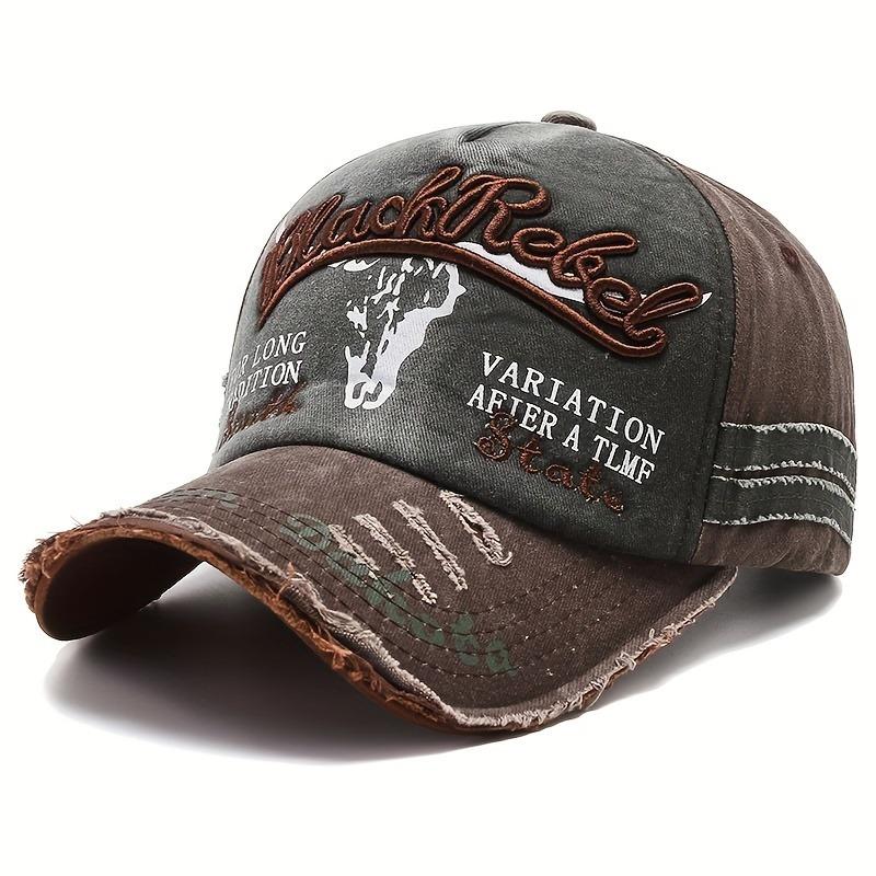 Adjustable Sun Protection Baseball Cap - Unisex,Bull Horn Embroidery Design, Perfect for Outdoor Activities, Casual Wear Adjustable шоколадний
Adjustable Sun Protection Baseball Cap - Unisex,Bull Horn Embroidery Design, Perfect for Outdoor Activities, Casual Wear Adjustable шоколадний