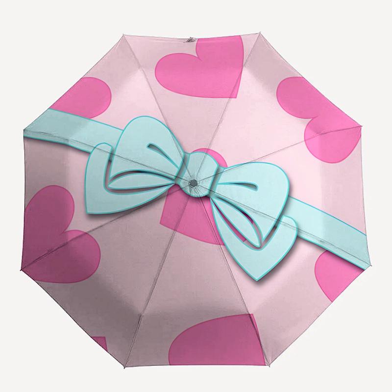 1pc Bow Tie Heart Pattern Automatic Open/Close Umbrella with Windproof, 8-Rib Sturdy Canopy, Durable Ribs, Ideal for Gifts yy251117009
1pc Bow Tie Heart Pattern Automatic Open/Close Umbrella with Windproof, 8-Rib Sturdy Canopy, Durable Ribs, Ideal for Gifts yy251117009