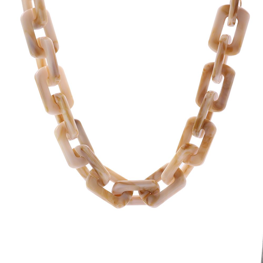 Punk Hip Hop Big Chunky Chain Necklace for Women Fashion Statement Acrylic Resin Choker Collar Femme Necklace Zircon Bijoux бежевый
Punk Hip Hop Big Chunky Chain Necklace for Women Fashion Statement Acrylic Resin Choker Collar Femme Necklace Zircon Bijoux бежевый